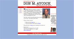 Desktop Screenshot of donaycock.net